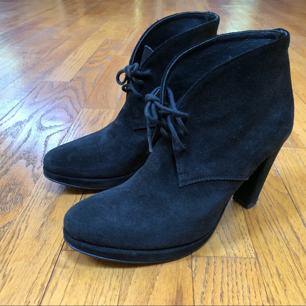 Barneys New York Suede Ankle Boot (Made in Italy)